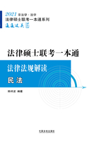 2021法律硕士联考一本通·法律法规解读：民法在线阅读