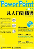 PowerPoint 2013从入门到精通在线阅读