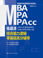 陈慕泽2021年管理类联考（MBA/MPA/MPAcc等）综合能力逻辑零基础高分辅导