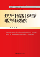 生产力不平衡结构下宏观经济调控方法论问题研究