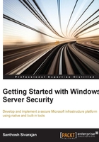 Getting Started with Windows Server Security在线阅读