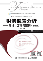 财务报表分析：理论、方法与案例（微课版）在线阅读