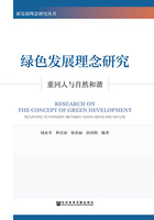 綠色發(fā)展理念研究：重回人與自然和諧（新發(fā)展理念研究叢書）在線閱讀