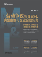 劳动争议指导案例、典型案例与企业合规实务:纠纷解决、风险防范、合规经营、制度完善在线阅读