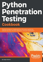 Python Penetration Testing Cookbook