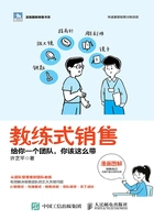 教练式销售:给你一个团队,你该这么带在线阅读