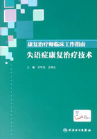 康复治疗师临床工作指南．失语症康复治疗技术