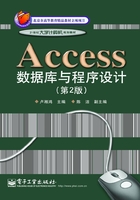 Access数据库与程序设计（第2版）在线阅读