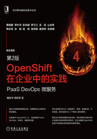 OpenShift在企业中的实践：PaaS DevOps微服务（第2版）在线阅读