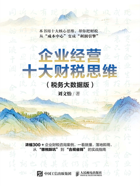 企业经营十大财税思维（税务大数据版）在线阅读