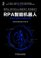 RPA智能机器人：实施方法和行业解决方案