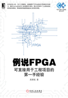 例说FPGA：可直接用于工程项目的第一手经验在线阅读