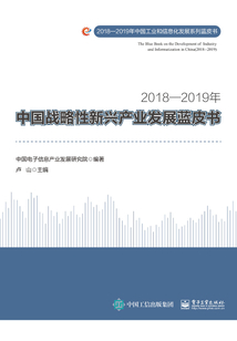 2018—2019年中國戰略性新興產業發展藍皮書