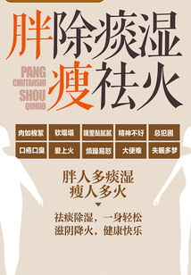 胖除痰濕瘦祛火
