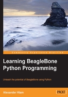 Learning BeagleBone Python Programming在線閱讀