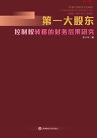 第一大股东控制权转移的财务后果研究在线阅读