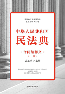 中華人民共和國民法典合同編釋義(上冊)