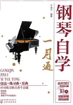 钢琴自学一月通 封面