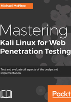 Mastering Kali Linux for Web Penetration Testing在线阅读