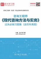 2020年咨询工程师（投资）《现代咨询方法与实务》过关必做习题集（含历年真题）