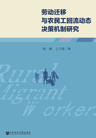 劳动迁移与农民工回流动态决策机制研究在线阅读