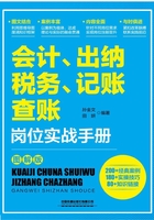 会计、出纳、税务、记账、查账岗位实战手册（图解版）在线阅读