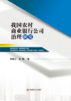 我國農村商業銀行公司治理研究在線閱讀