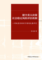 健全重大决策社会稳定风险评估机制：一项制度创新的可持续发展研究在线阅读