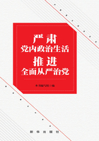 严肃党内政治生活 推进全面从严治党