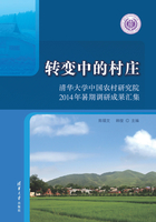 转变中的村庄：清华大学中国农村研究院2014年暑期调研成果汇集在线阅读