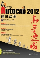 AutoCAD 2012中文版建筑绘图高手速成