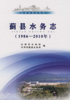 蓟县水务志（1986-2010年）