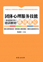 团体心理服务技能（本会团体方向）培训教材·基础理论在线阅读