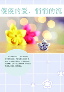 傻傻的愛，悄悄的流