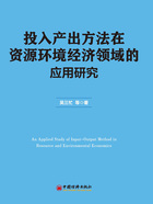 投入产出方法在资源环境经济领域的应用研究