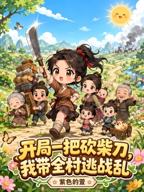 开局一把砍柴刀，我带全村逃战乱在线阅读