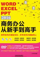 Word／Excel／PPT 2016商务办公从新手到高手在线阅读