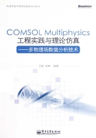 COMSOL Multiphysics工程实践与理论仿真