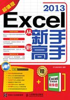 Excel 2013从新手到高手（超值版）在线阅读