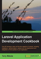 Laravel Application Development Cookbook