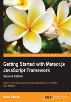 Getting Started with Meteor.js JavaScript Framework（Second Edition）