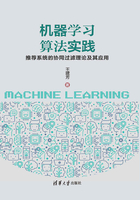 机器学习算法实践：推荐系统的协同过滤理论及其应用