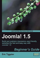 Joomla! 1.5: Beginner's Guide