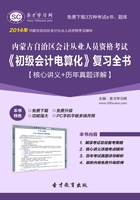 内蒙古自治区会计从业人员资格考试《初级会计电算化》复习全书【核心讲义＋历年真题详解】