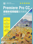 Premiere Pro  CC新媒体视频编辑案例教程（全彩微课版）