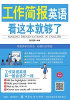 工作简报英语 看这本就够了在线阅读