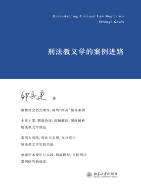 刑法教义学的案例进路在线阅读