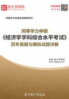 2020年同等学力申硕《经济学学科综合水平考试》历年真题与模拟试题详解