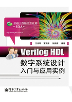 Verilog HDL数字系统设计入门与应用实例