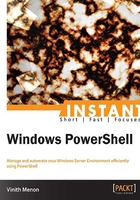 INSTANT Windows PowerShell